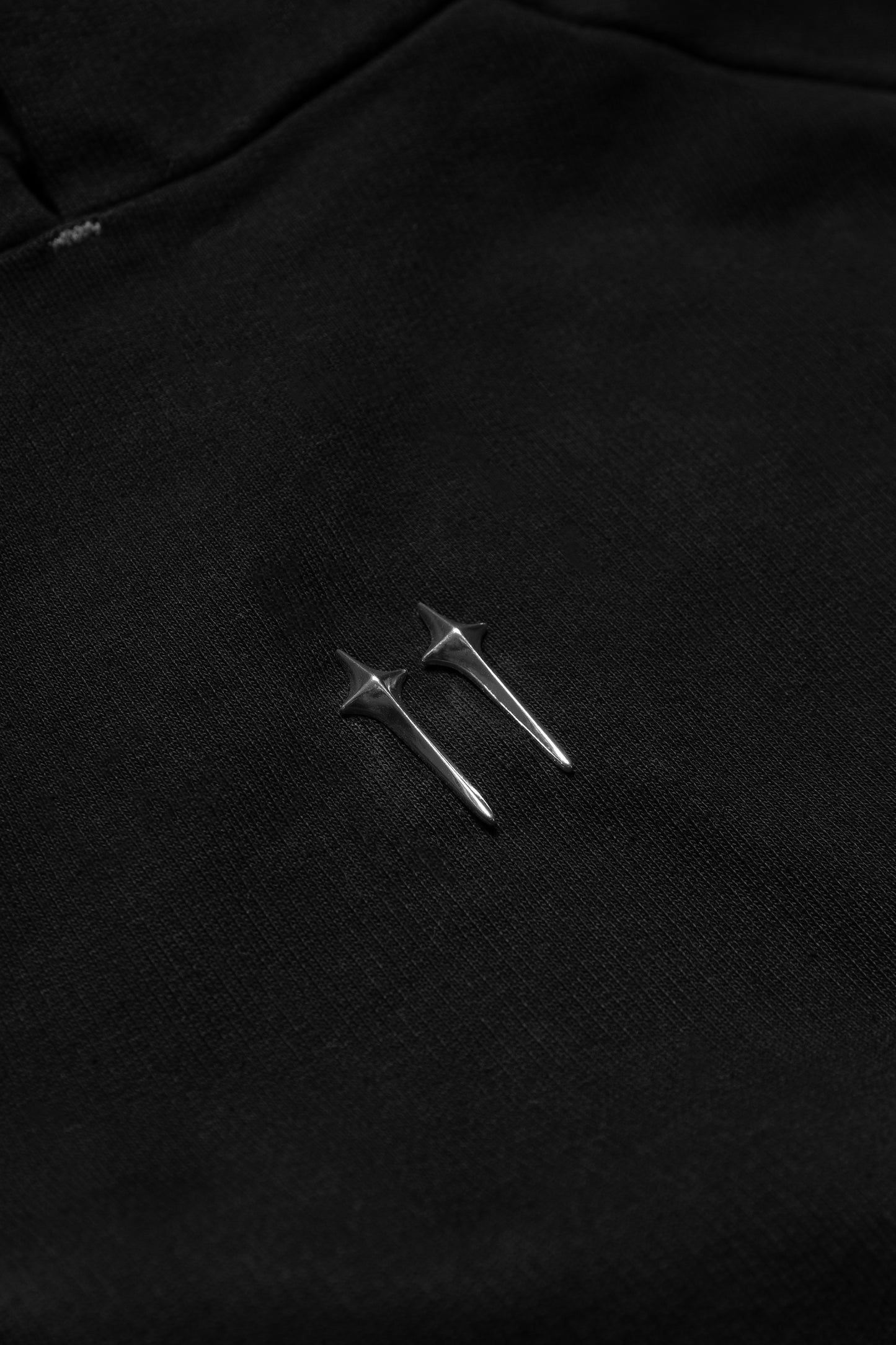 HOODIE002 BLACK