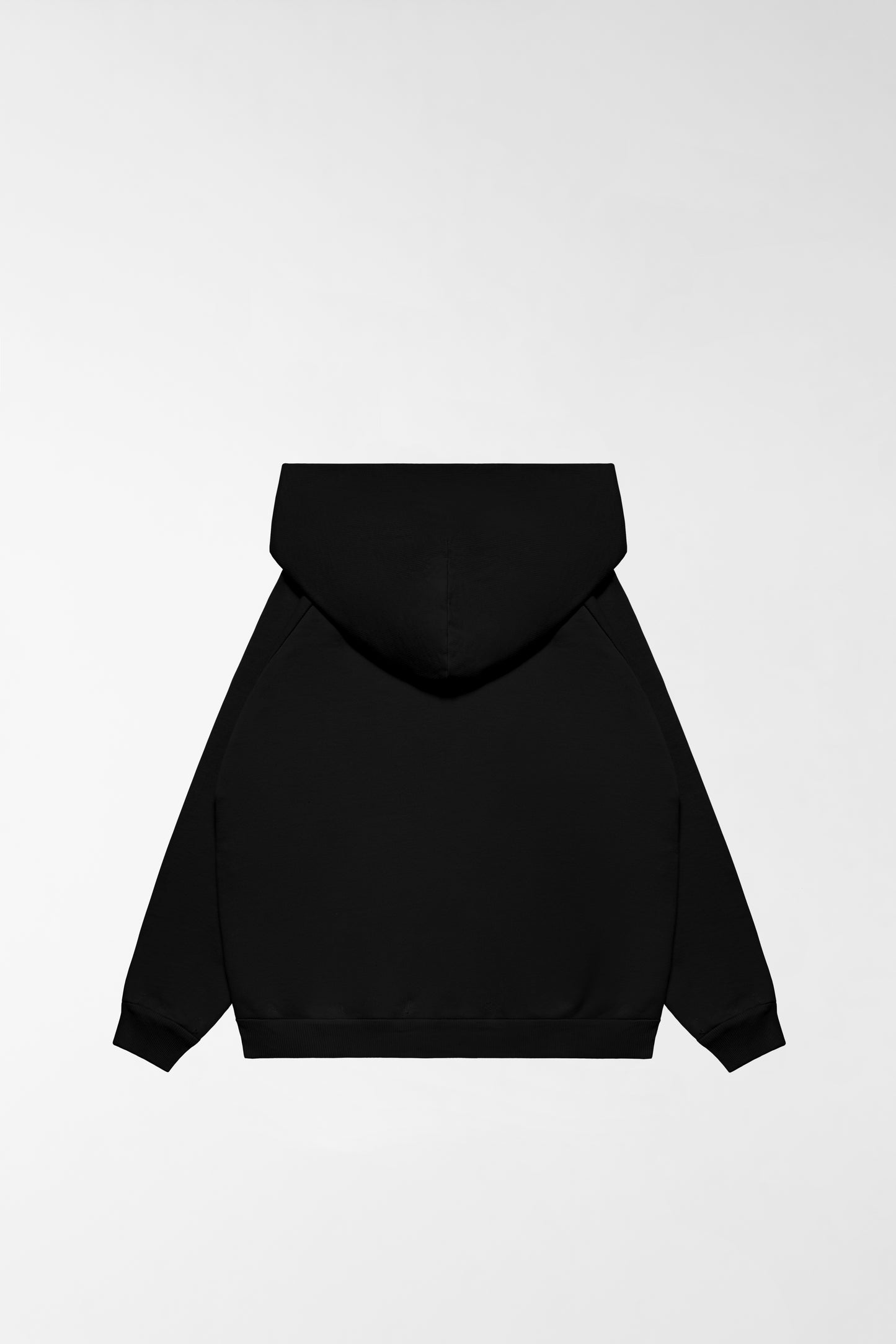 HOODIE002 BLACK