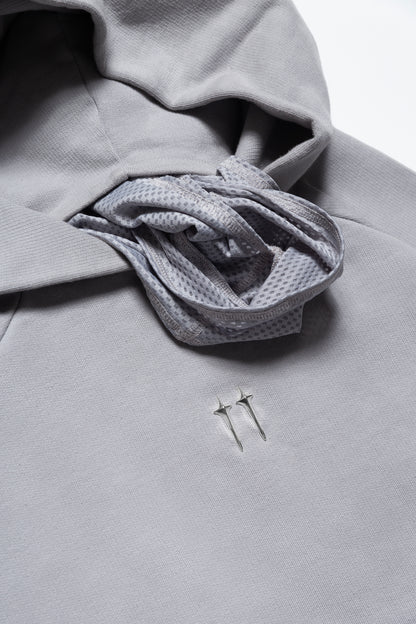 HOODIE002 SILVER