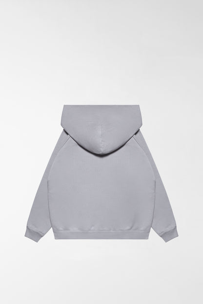 HOODIE002 SILVER