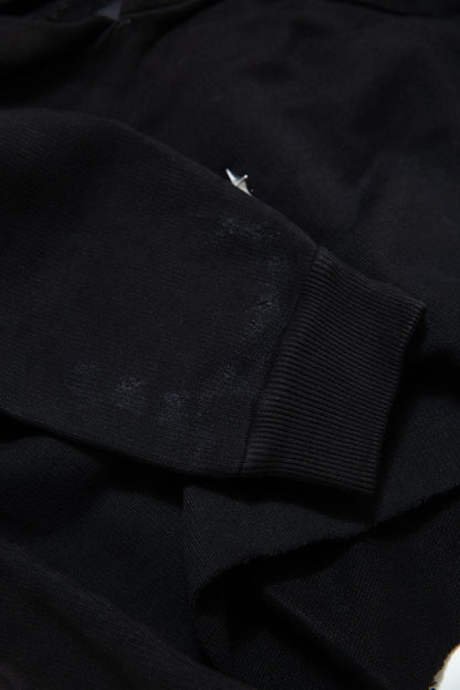 HOODIE CROPPED BLACK
