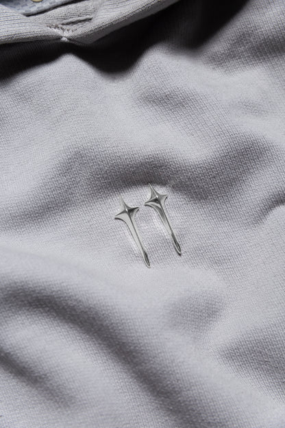 HOODIE002 SILVER