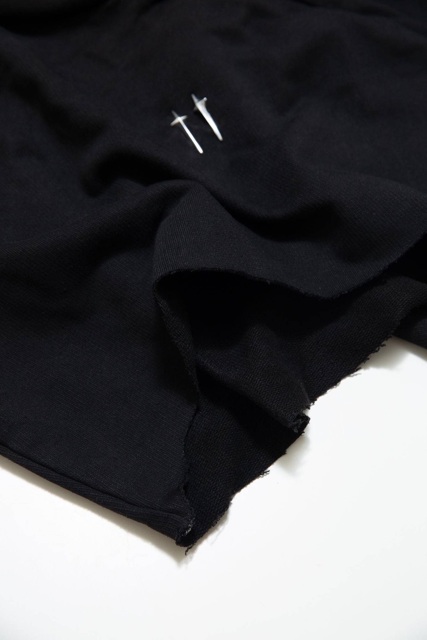 HOODIE CROPPED BLACK